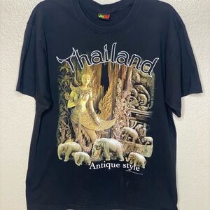 Black Thailand Graphic T-Shirt
